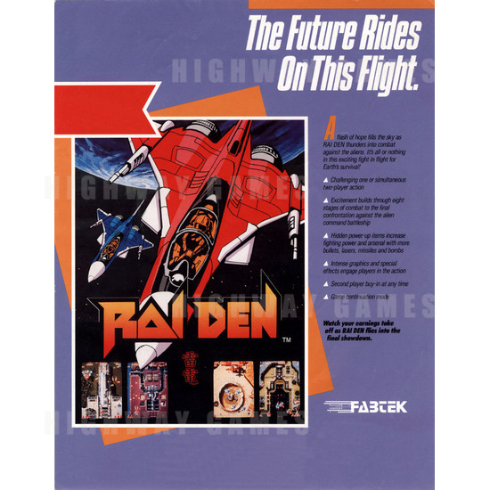 Raiden - Brochure