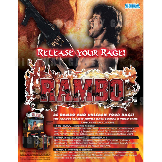 Rambo SD (US Make) - Brochure Front