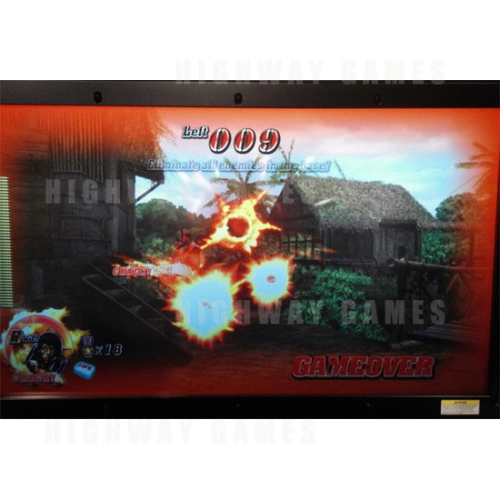 Rambo DX 55" Arcade Shooting Machine - Screenshot 2