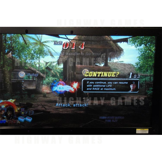 Rambo DX 55" Arcade Shooting Machine - Screenshot 4
