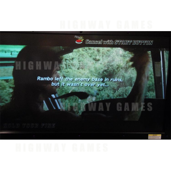 Rambo DX 55" Arcade Shooting Machine - Screenshot 6