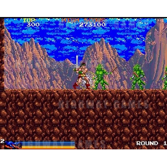 Rastan Saga - Screen Shot 2 69KB JPG