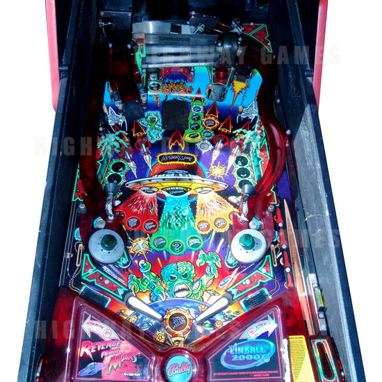 Revenge from Mars Pinball (1999) - Full Playfield