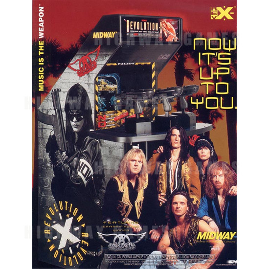 Revolution X 2 Player - Brochure Front