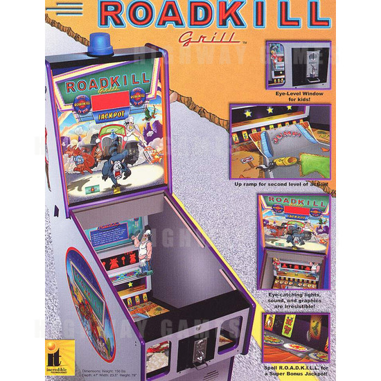 Roadkill Grill - Brochure Front