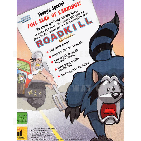 Roadkill Grill - Brochure Back