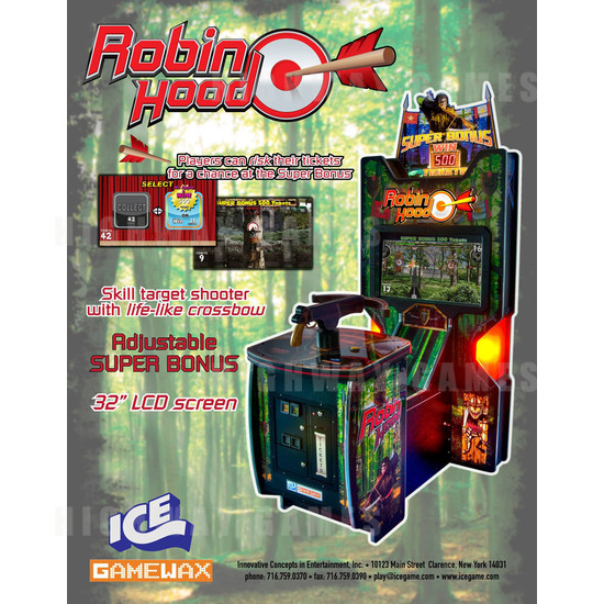 Robin Hood Arcade Machine - Robin Hood Arcade Machine