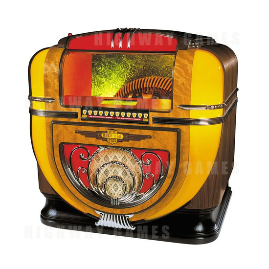 Rock-Ola R-91 Tabletop Nostalgia CD Jukebox - Full View