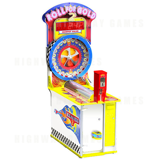 Roll For Gold 2 Ticket Redemption Machine - Roll For Gold 2 Cabinet