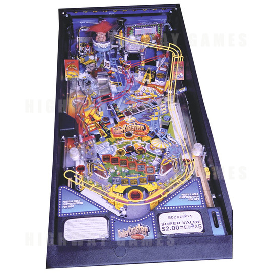 Rollercoaster Tycoon Pinball (2002) - Playfield