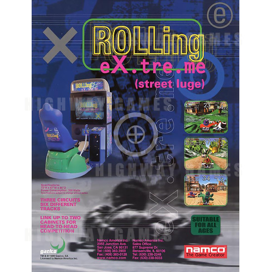 Rolling Extreme SD - Brochure Front