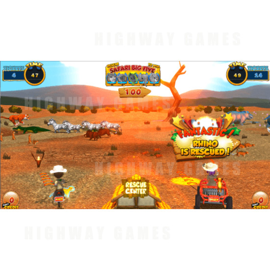 Safari Ranger DLX Arcade Machine - Safari Ranger DLX Screenshot 3