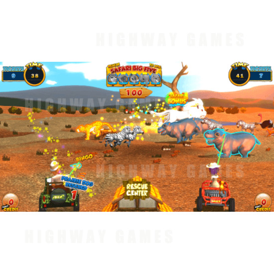 Safari Ranger DLX Arcade Machine - Safari Ranger DLX Screenshot 4