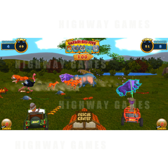 Safari Ranger DLX Arcade Machine - Safari Ranger DLX Screenshot 5