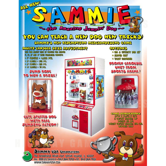 Sammie the Amazing Jumping Dog - Brochure