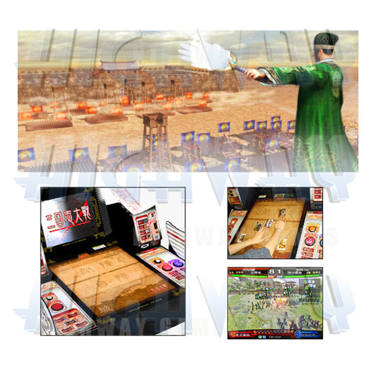 Sangokushi Taisen Arcade Machine - Screenshots