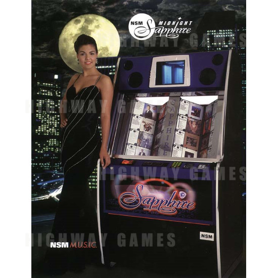 NSM Midnight Sapphire Jukebox - Brochure Front