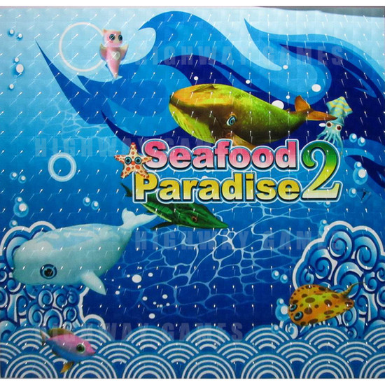 Seafood Paradise 2 6 Player Arcade Machine - Seafood Paradise 2 Logo