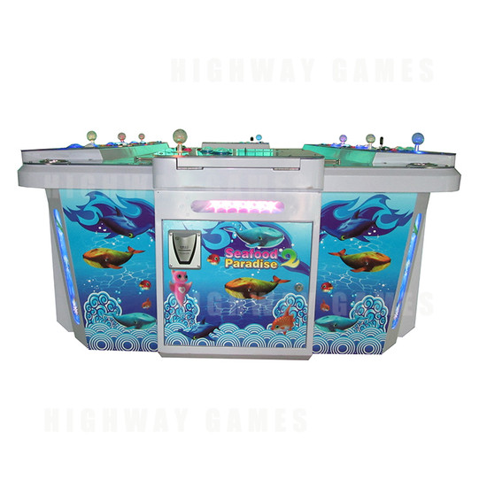 Seafood Paradise 2 8 Player Arcade Machine - Cabinet Front