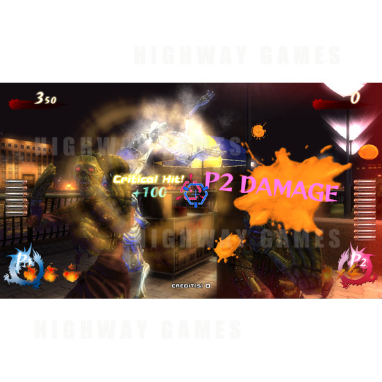 Sega Golden Gun 60" Arcade Machine - Screenshot