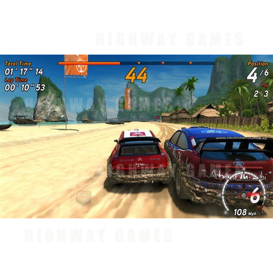 Sega Rally 3 SD Arcade Machine - Screenshot