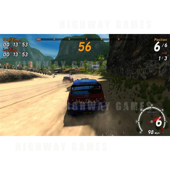 Sega Rally 3 SD Arcade Machine - Screenshot