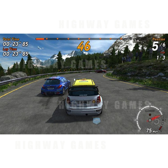 Sega Rally 3 SD Arcade Machine - Screenshot