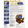 Sega Touring Car Championship DX Arcade Machine - Brochure Back