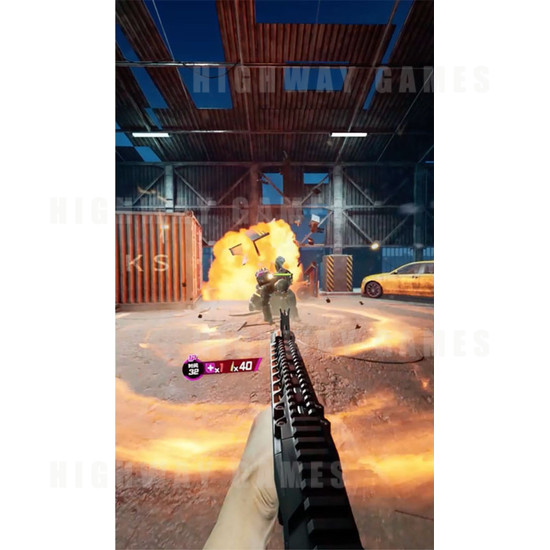 VR Agent Arcade VR Machine - Gun Screenshot