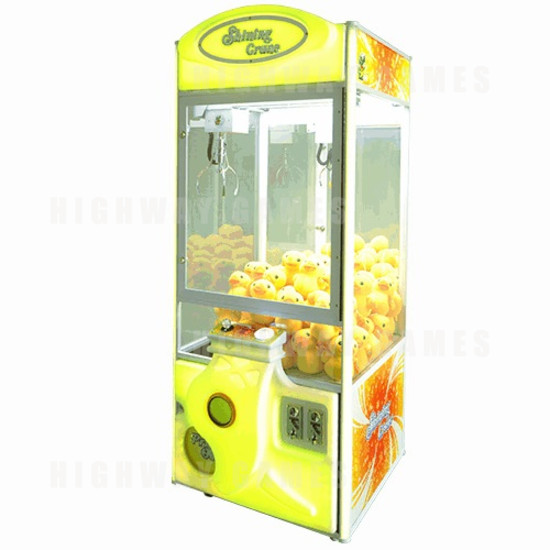 Shining Crane Machine with Pusher - Shining Crane Machine with Pusher - Yellow