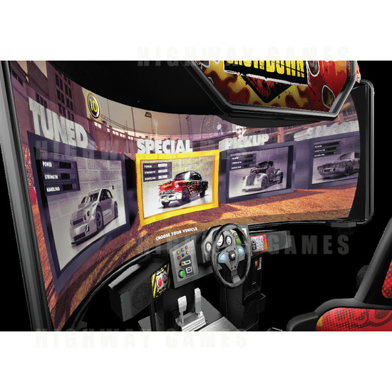 Showdown 65" HD Motion Special Attraction Arcade Machine - Showdown Deluxe Arcade Machine - 65