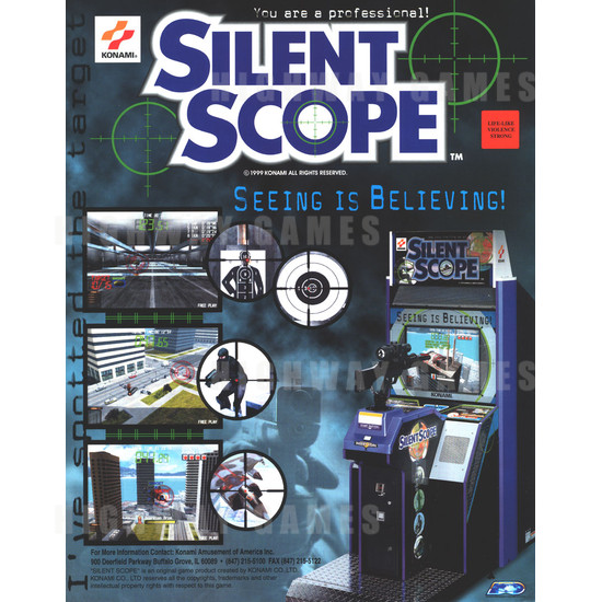 Silent Scope - Brochure Front
