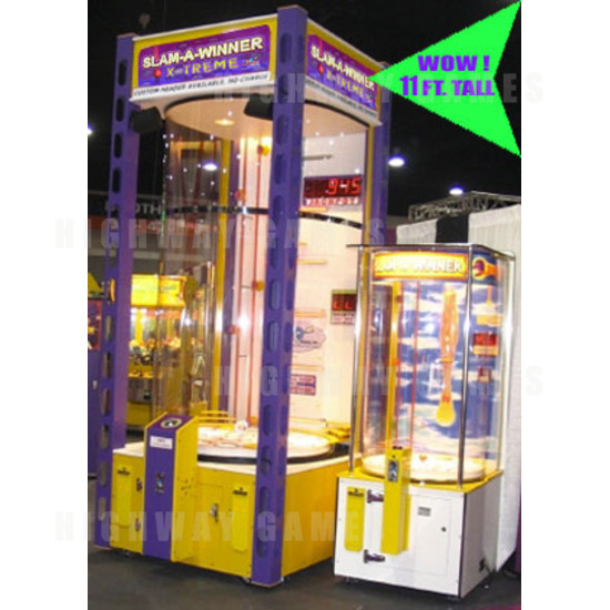 Slam-A-Winner X-Treme Ticket Redemption Machine - Slam-a-Winner Cabinets