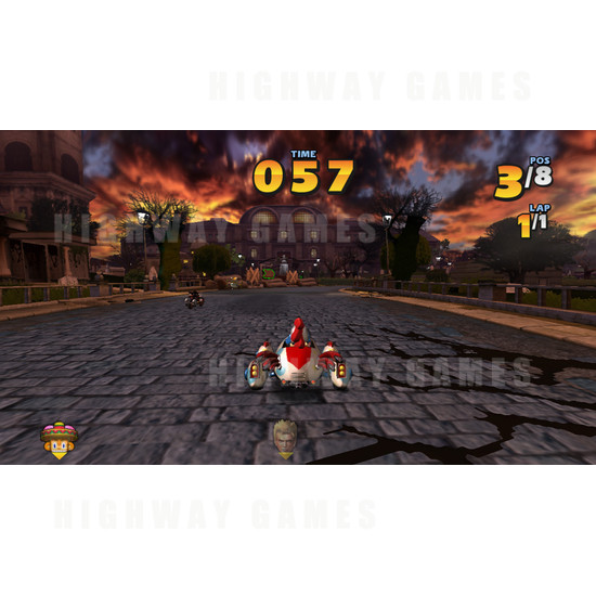 Sonic and Sega All-Stars Racing Twin Arcade Machine - Screenshot