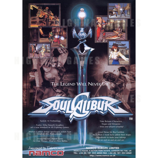 Soul Calibur - Brochure