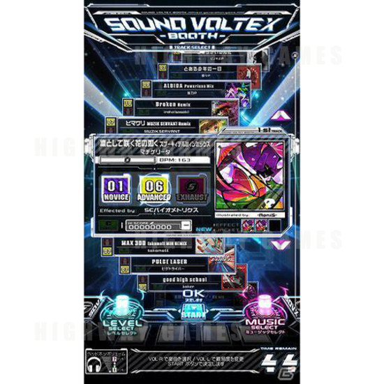 Sound Voltex Booth - Screenshot