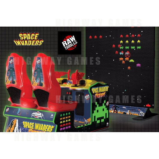 Space Invaders Frenzy Arcade Machine - Space Invaders Frenzy Arcade Machine 2