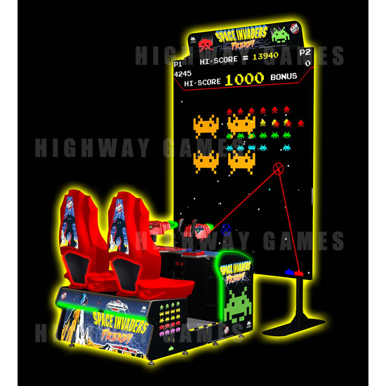Space Invaders Frenzy Arcade Machine - Space Invaders Frenzy Arcade Machine