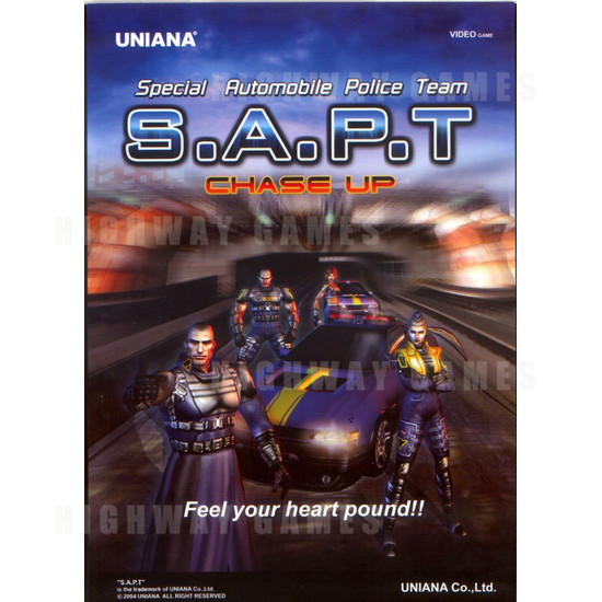 Special Automobile Police Team (S.A.P.T) - Brochure Front