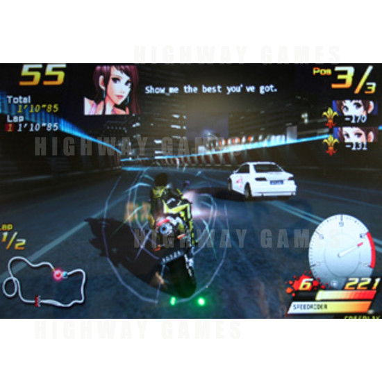 Speed Rider 2 Arcade Machine - Screenshot 3