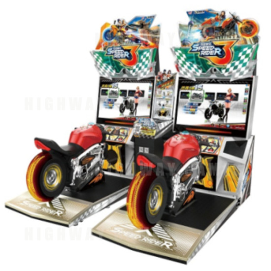 Speed Rider 3 Arcade Machine - Speed Rider 3