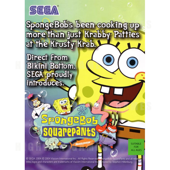 SpongeBob Squarepants - Brochure Front