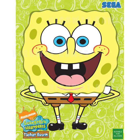 Spongebob Squarepants Ticket Boom - Brochure Front