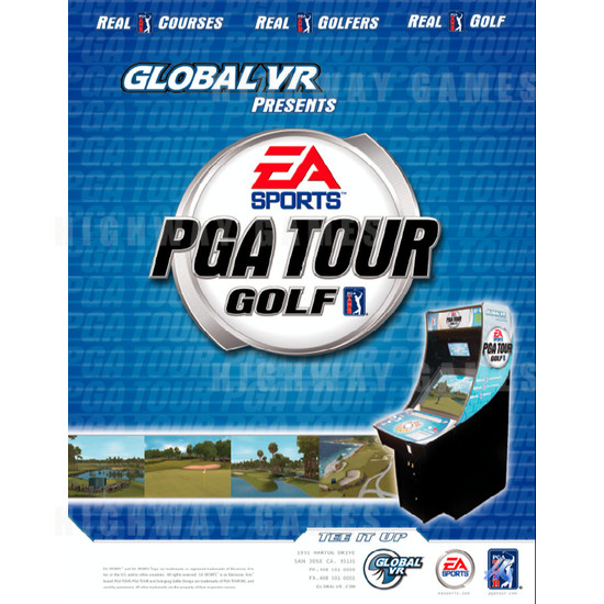 EA Sports PGA Tour Golf - Brochure Front