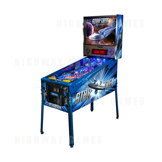 Star Trek Limited Edition Pinball Machine - Limited Edition Cabinet