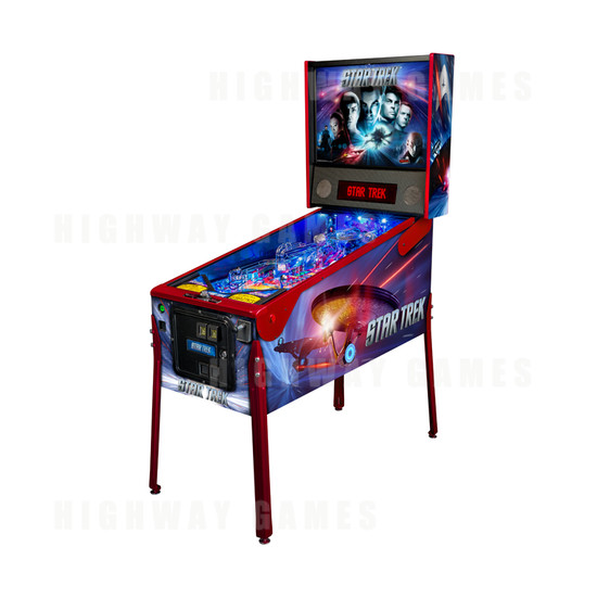 Star Trek Premium Pinball Machine - Premium Cabinet