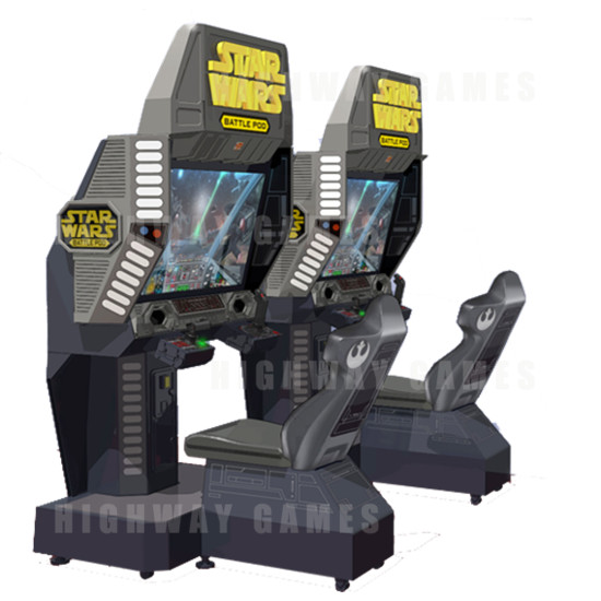 Star Wars Battle Pod Flat Screen Arcade Machine - Full Cabinet