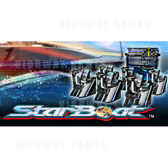 StarBoat Arcade Machine - Promo Image