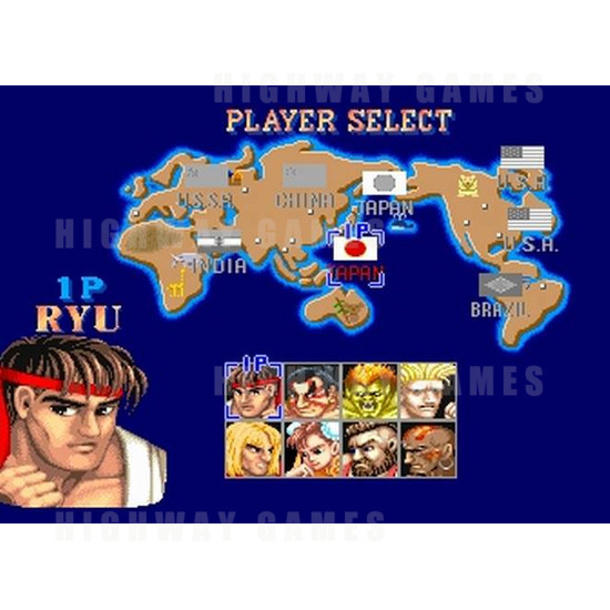 Street Fighter II - Screenshot