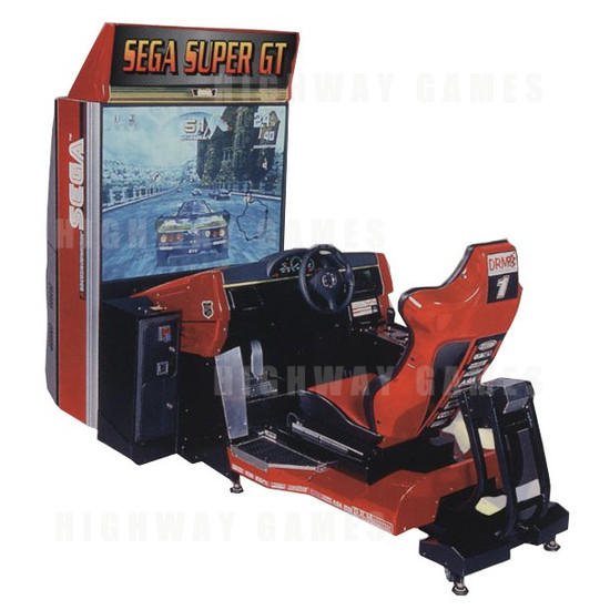 Sega Super GT - Machine View